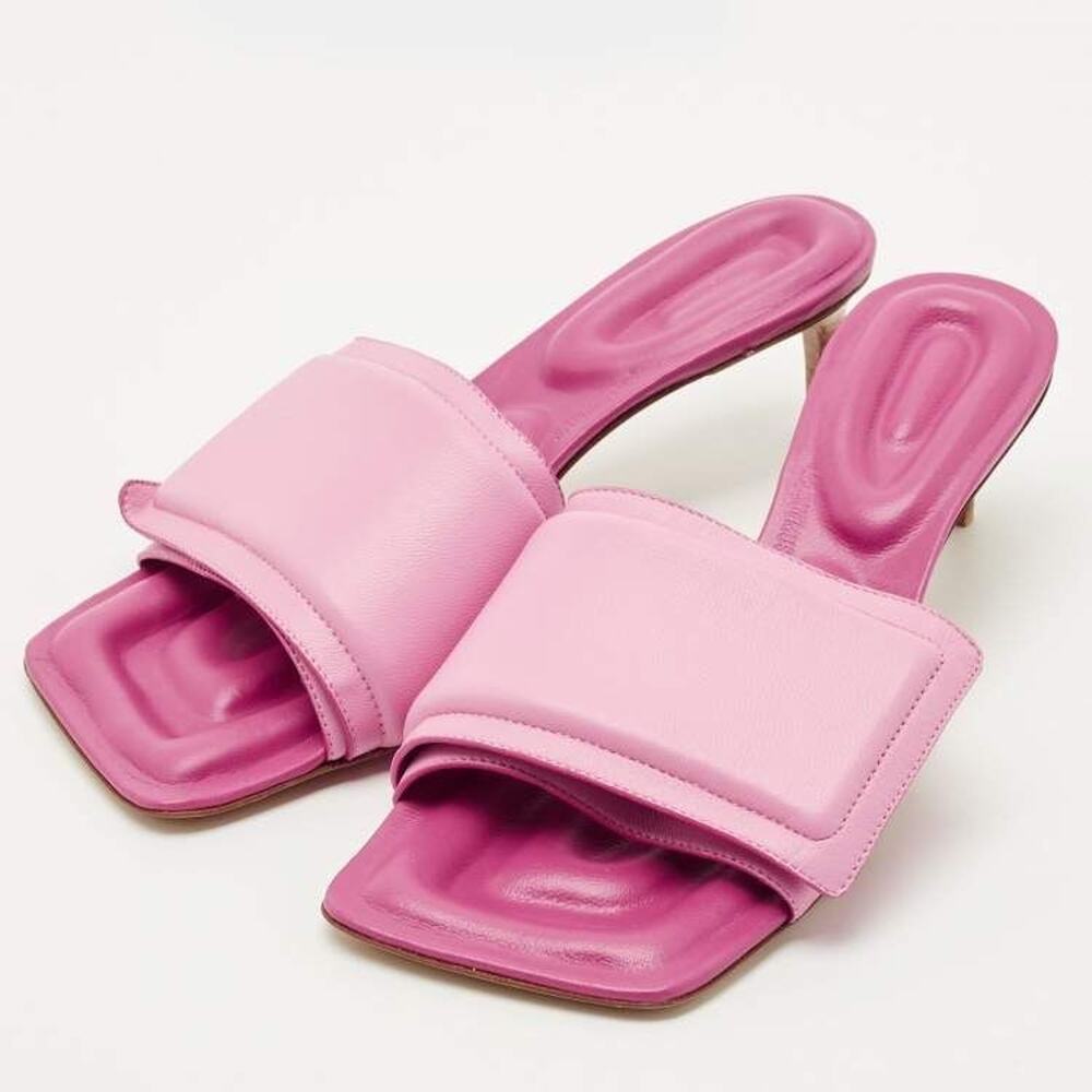 Jacquemus Piscine Leather Mules-41